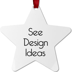 Metal Star Ornament - Double-Sided