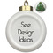 Ceramic Ball Ornaments - Christmas Tree