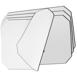 Dining Table Mats - Octagon - Set of 4 - Double-Sided