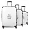 3-Piece Luggage Sets - 20" Carry On - 24" Medium Checked - 28" Large Checked
