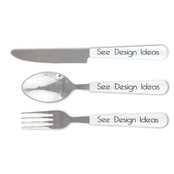 Unique cutlery set, custom silverware set. Spoon,fork,knife