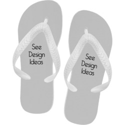 Beach Wedding Flip Flops, custom flip flops, personalized flip