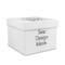 Gift Boxes with Lid - Canvas Wrapped - Medium