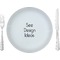 Glass Lunch / Dinner Plates 10" - Single