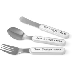 BRAND NEW BABY CHILD KIDS TRAVEL CUTLERY SET SPOONS & FORKS WITH