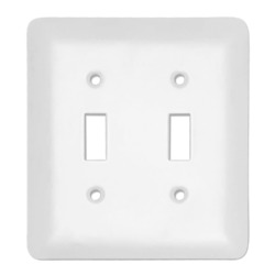 Light Switch Cover - 2 Toggle Plate