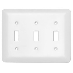 Light Switch Cover - 3 Toggle Plate