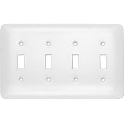 Light Switch Cover - 4 Toggle Plate