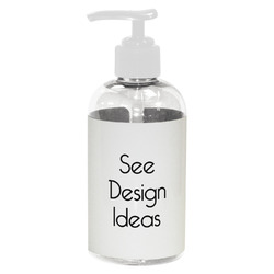 Plastic Soap / Lotion Dispenser - 8 oz - Small - White