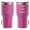 RTIC Tumblers - Magenta - Laser Engraved - Double-Sided