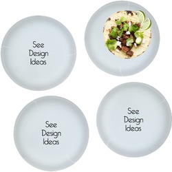 Glass Lunch / Dinner Plates 10" - Set of 4