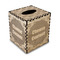 Wood Tissue Box Covers - Square