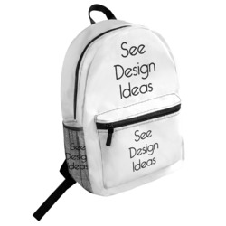 Mini Classic Backpack Geometric Pattern Preppy Zipper Adjustable