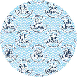 Lake House #2 Multipurpose Round Labels - 1" (Personalized)