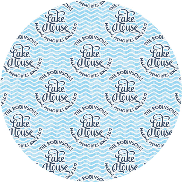 Custom Lake House #2 Multipurpose Round Labels - 2" (Personalized)