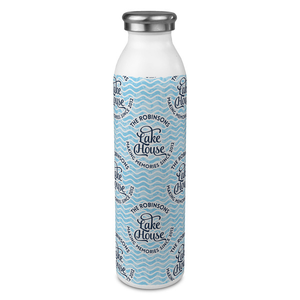 Custom Lake House #2 20oz Stainless Steel Water Bottle - Full Print (Personalized)