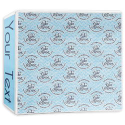 Lake House #2 3-Ring Binder - 3 inch (Personalized)