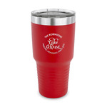 Lake House #2 30 oz Stainless Steel Tumbler - Red - Single Sided (Personalized)