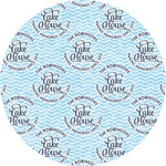 Lake House #2 Multipurpose Round Labels - 4" (Personalized)