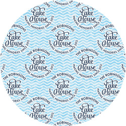 Lake House #2 Multipurpose Round Labels - 5" (Personalized)