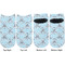 Lake House #2 Adult Ankle Socks - Double Pair - Front and Back - Apvl