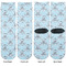 Lake House #2 Adult Crew Socks - Double Pair - Front and Back - Apvl