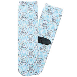 Lake House #2 Adult Crew Socks (Personalized)