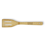 Lake House #2 Bamboo Slotted Spatula - Double Sided (Personalized)