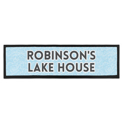 Lake House #2 Bar Mat - Large (Personalized)