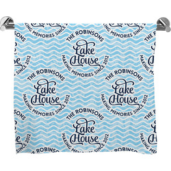 Lake House #2 Bath Towel (Personalized)