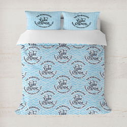 Lake House #2 Duvet Cover Set - Full / Queen (Personalized)