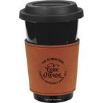 Lake House #2 Leatherette Cup Sleeve - Double Sided (Personalized)