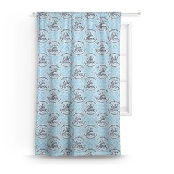 Lake House #2 Curtain (Personalized)