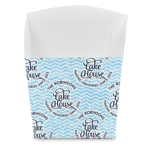 Custom Lake House #2 French Fry Favor Boxes (Personalized)