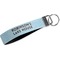 Lake House #2 Webbing Keychain FOB with Metal