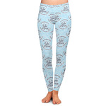 Lake House #2 Ladies Leggings - Medium (Personalized)