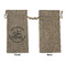 Lake House #2 Large Burlap Gift Bags - Front Approval