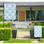 Lake House #2 Large Garden Flag - Double Sided (Personalized)