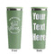 Lake House #2 Light Green RTIC Everyday Tumbler - 28 oz. - Front and Back