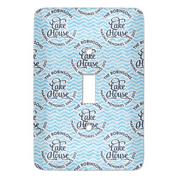 Lake House #2 Light Switch Cover (Single Toggle) (Personalized)