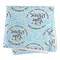 Lake House #2 Microfiber Dish Rag - FOLDED (square)