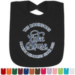 Lake House #2 Cotton Baby Bib (Personalized)