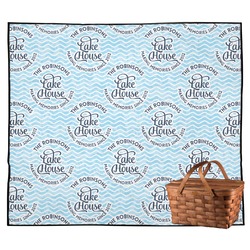 Lake House #2 Outdoor Picnic Blanket (Personalized)