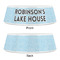 Lake House #2 Plastic Pet Bowls - Small - APPROVAL