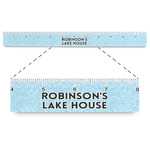 Lake House #2 Plastic Ruler - 12" (Personalized)