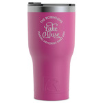 Lake House #2 RTIC Tumbler - Magenta - Laser Engraved - Single-Sided (Personalized)