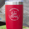 Lake House #2 Red Polar Camel Tumbler - 20oz - Close Up