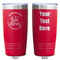 Lake House #2 Red Polar Camel Tumbler - 20oz - Double Sided - Approval