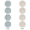 Lake House #2 Round Linen Placemats - APPROVAL Set of 4 (single sided)