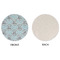 Lake House #2 Round Linen Placemats - APPROVAL (single sided)